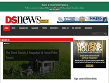 Tablet Screenshot of dsnews.com